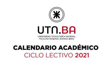 Calendario académico - UTN.BA